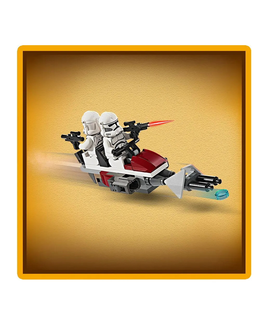 ليجو مجموعة معركة ستار وورز كلون تروبر وبوت درويد 75372 - 215 قطعة - الصورة 10