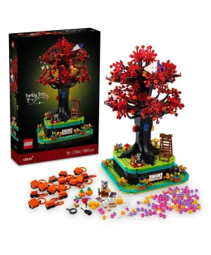 شجرة العائلة 21346 من LEGO® Ideas، هدية للبالغين