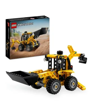 مجموعة المركبة القابلة للبناء لعبة تشييد جرافة المحراث الخلفي من LEGO® Technic للأطفال 42197 - 104 قطعة