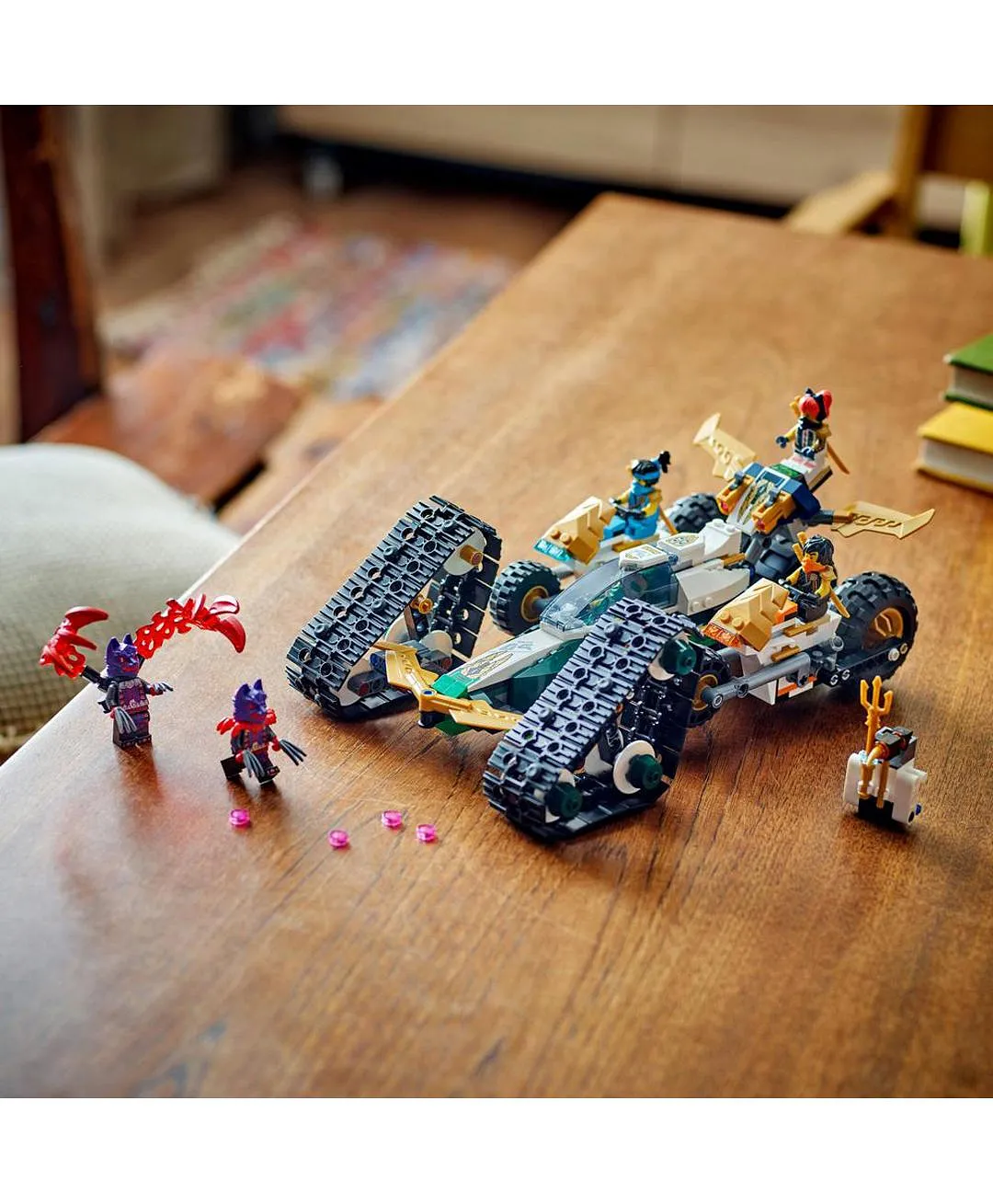 ليغو - نينجاغو كومبو الفريق النينجا للمركبات 71820 - 576 قطعة - الصورة 7