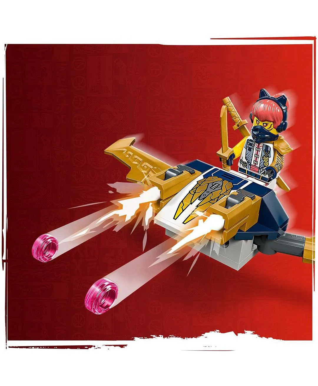 ليغو - نينجاغو كومبو الفريق النينجا للمركبات 71820 - 576 قطعة - الصورة 9