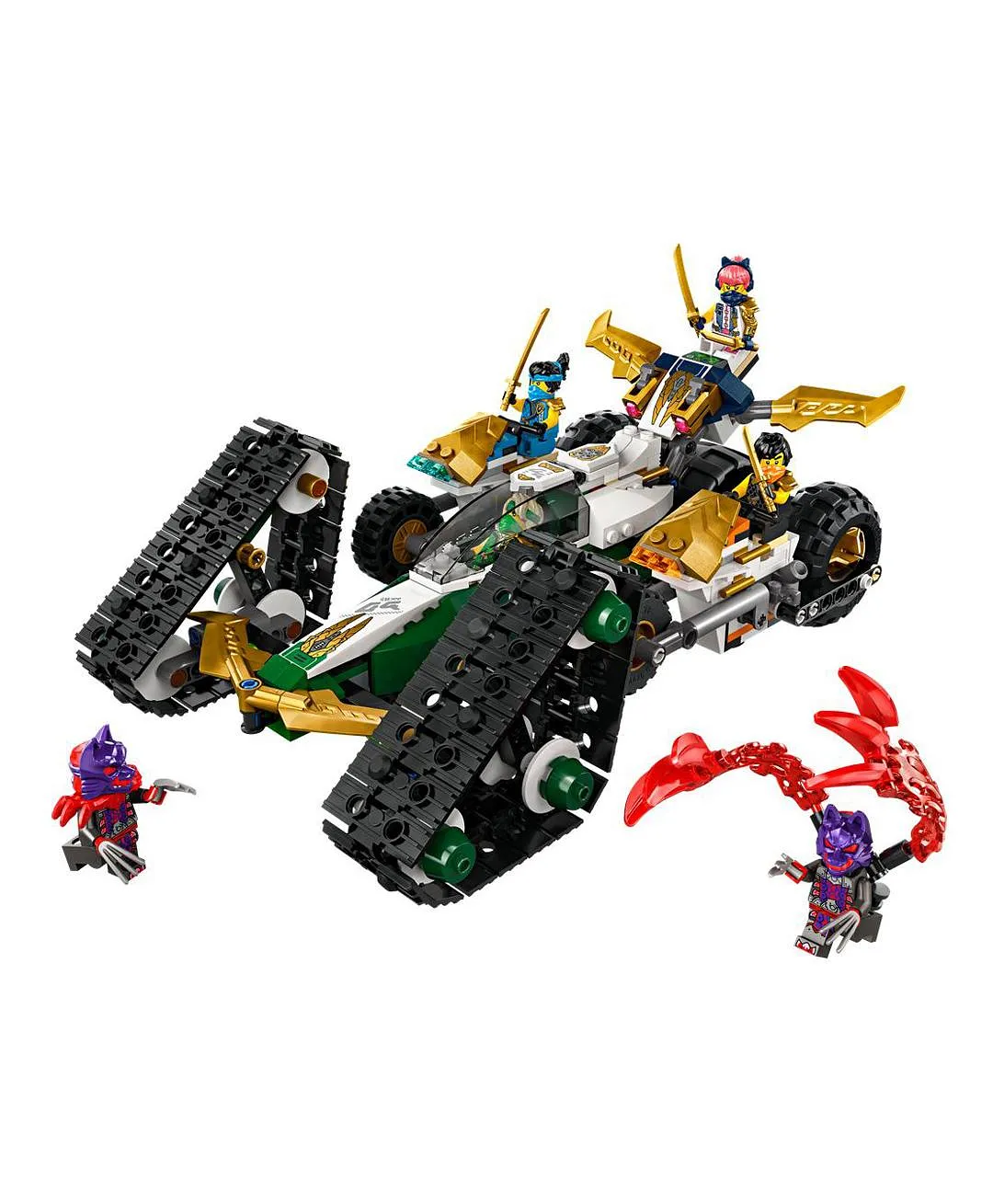 ليغو - نينجاغو كومبو الفريق النينجا للمركبات 71820 - 576 قطعة - الصورة 11