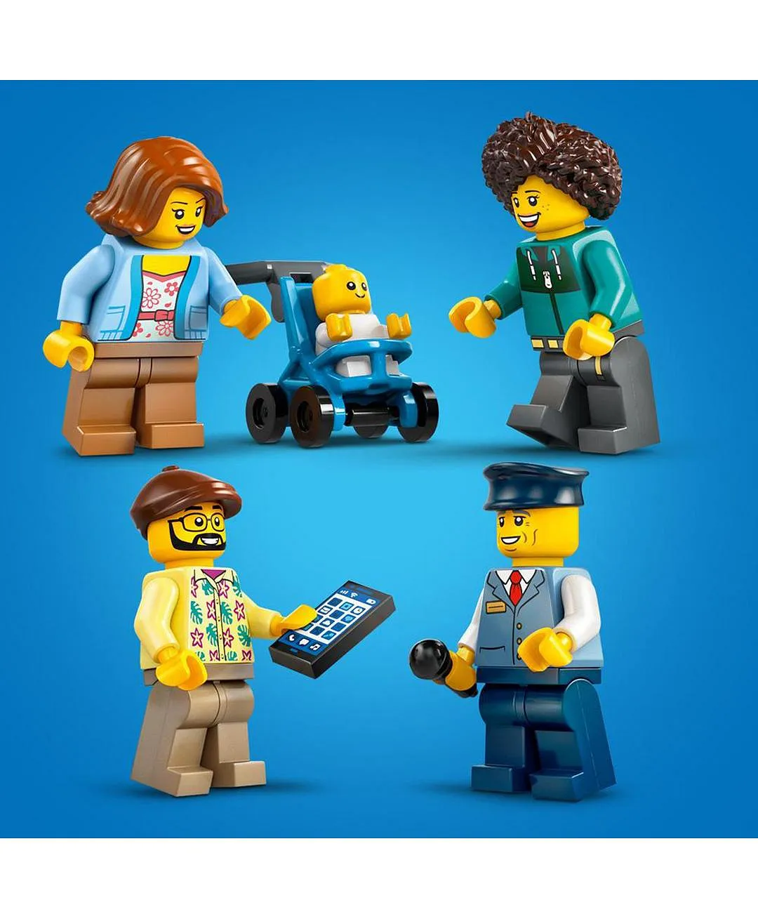 لعبة حافلة معالم المدينة الحمراء بطابقين 60407 من LEGO® City - الصورة 10