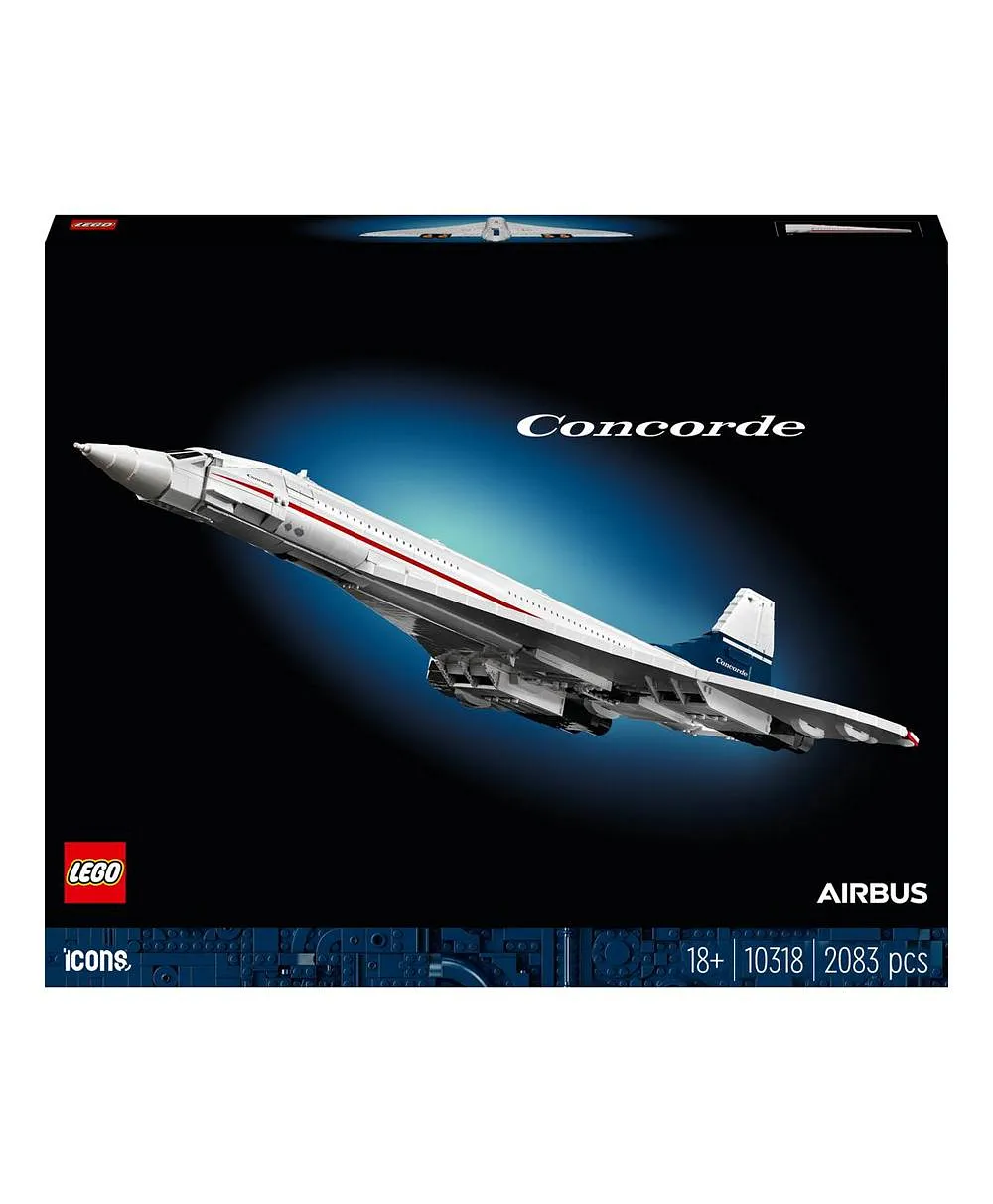 مجموعة البناء كونكورد 10318 من LEGO® Icons (2083 قطعة) - الصورة 3