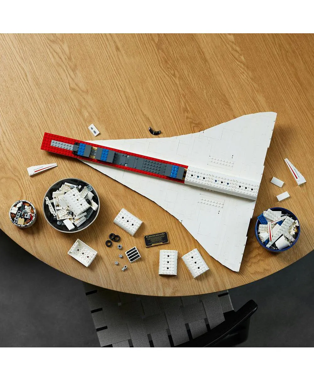 مجموعة البناء كونكورد 10318 من LEGO® Icons (2083 قطعة) - الصورة 5