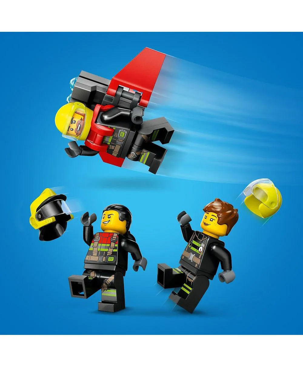 مجموعة لعبة بناء طائرة الإنقاذ من الحريق 60413 من LEGO® City - الصورة 10